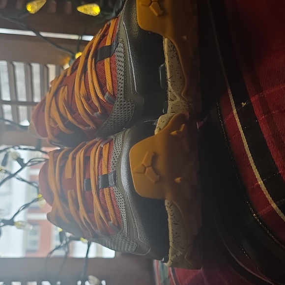 The North Face Kids' Gray and Orange Sneakers - Picture 3 of 7